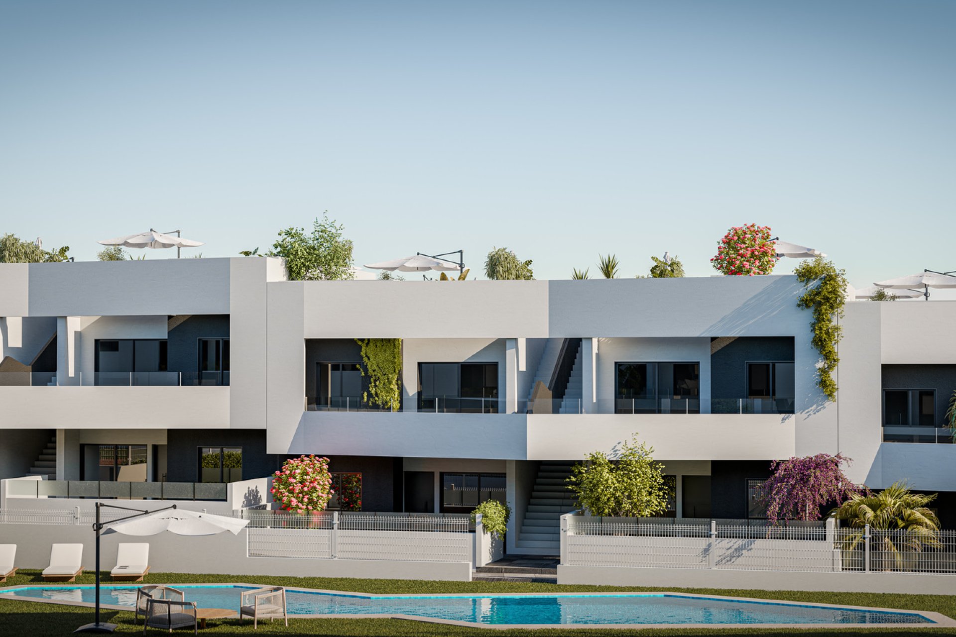 Neue Gebäude - Bungalow -
San Miguel de Salinas