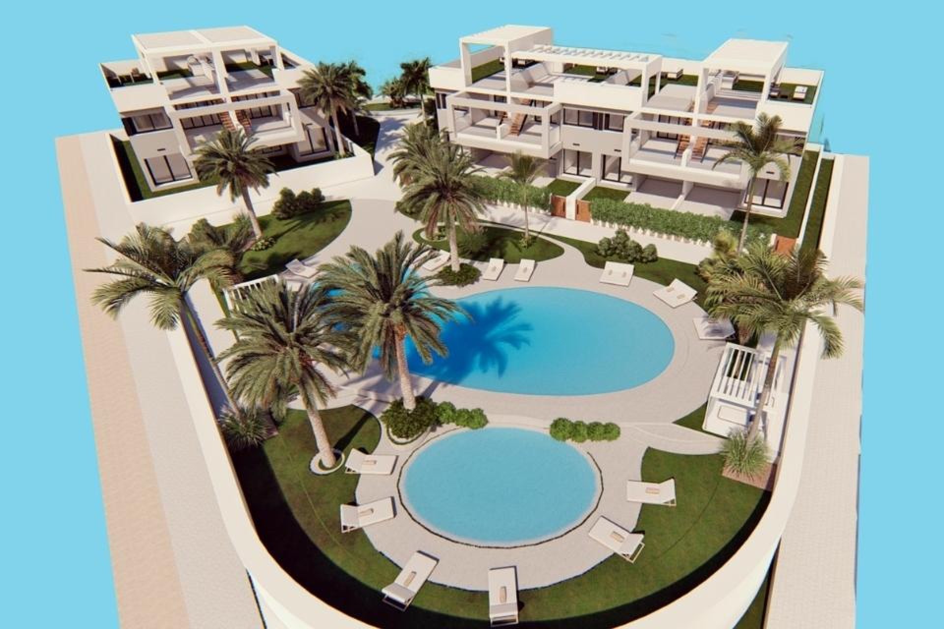 Neue Gebäude - Bungalow -
Torrevieja