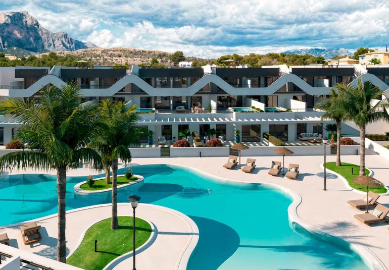 Neue Gebäude - high-bungalow -
Alfaz del Pi