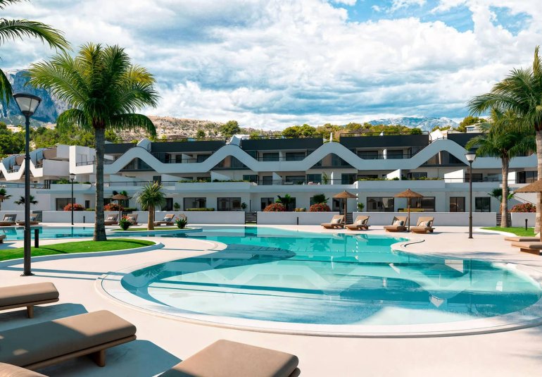 Neue Gebäude - low-bungalow -
Alfaz del Pi