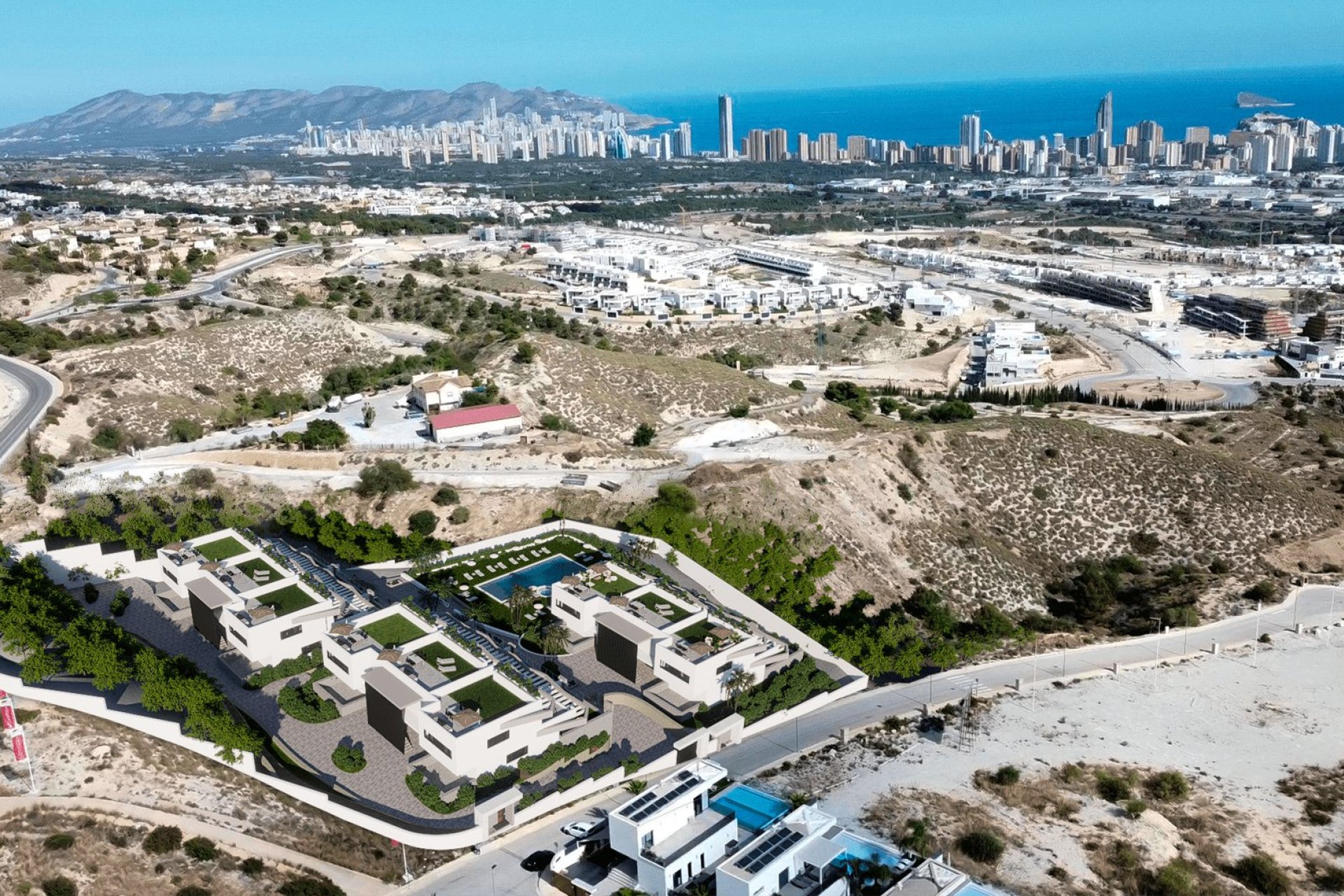 Neue Gebäude - low-bungalow -
Finestrat