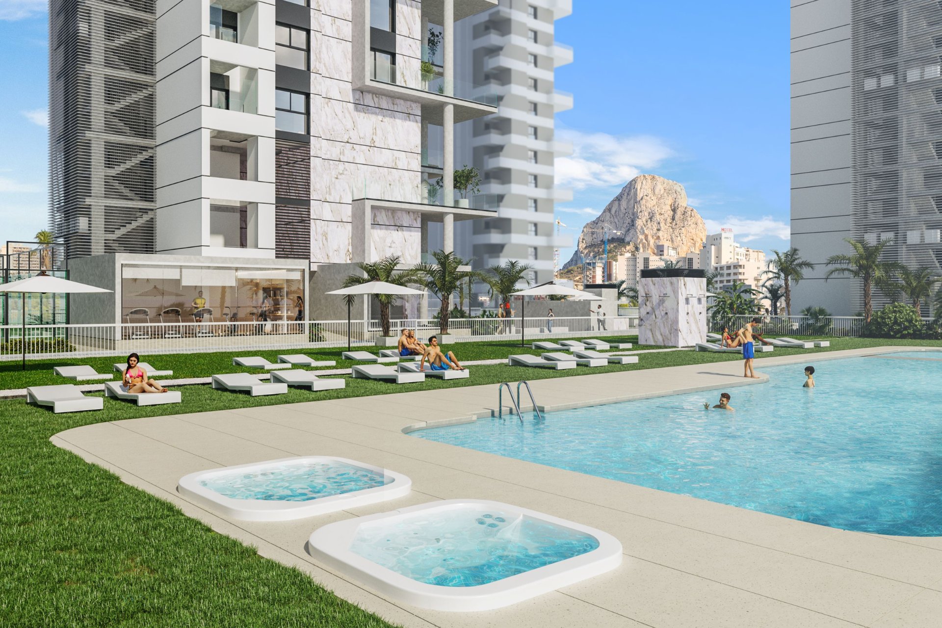 Neue Gebäude - Penthouse -
Calpe
