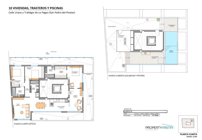 Neue Gebäude - Penthouse -
San Pedro del Pinatar