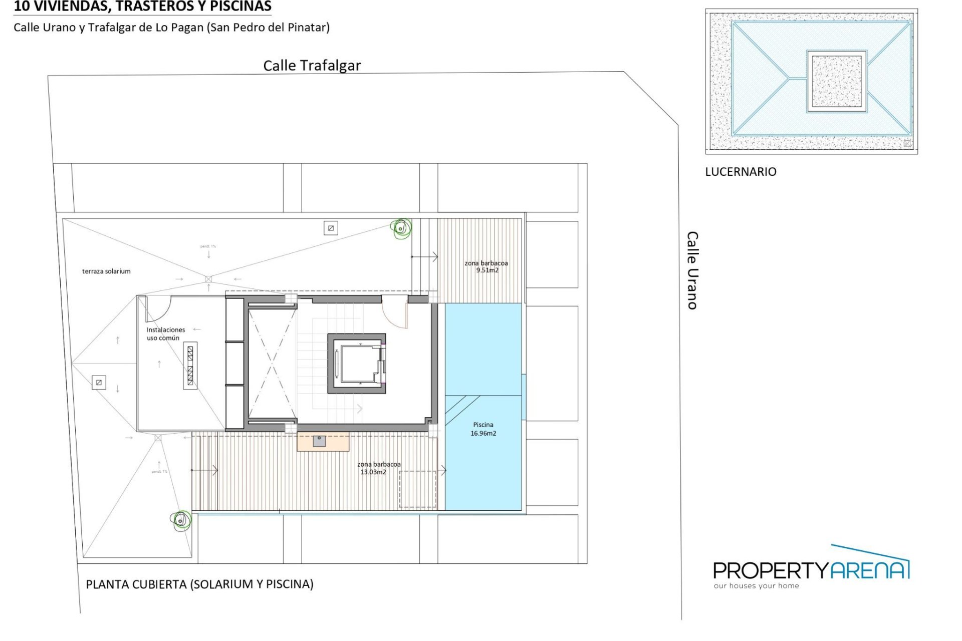 Neue Gebäude - Penthouse -
San Pedro del Pinatar