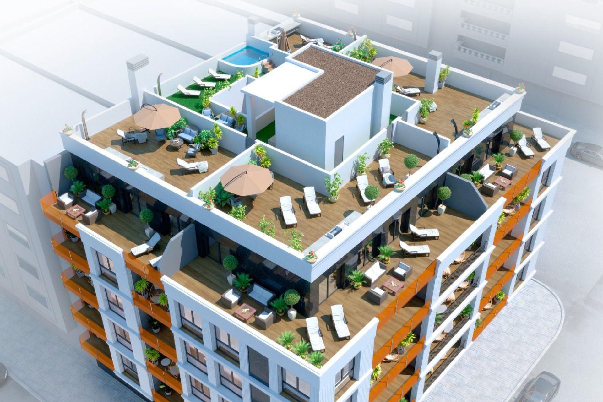 Neue Gebäude - Penthouse -
Torrevieja