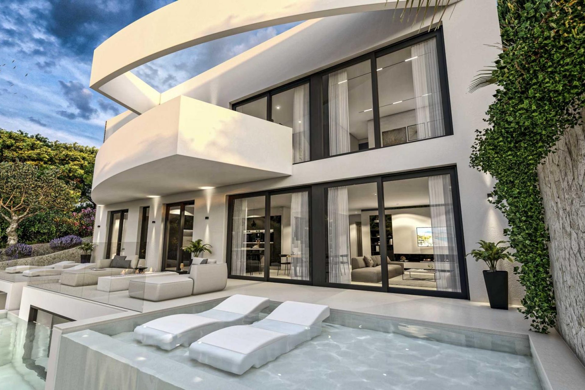 Neue Gebäude - Villa -
Altea