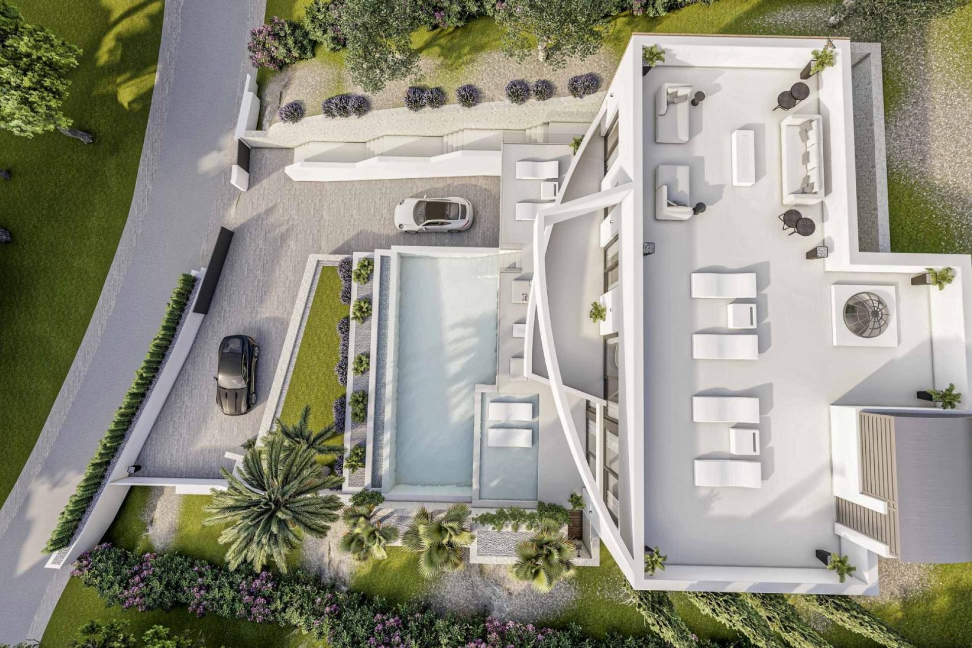 Neue Gebäude - Villa -
Altea