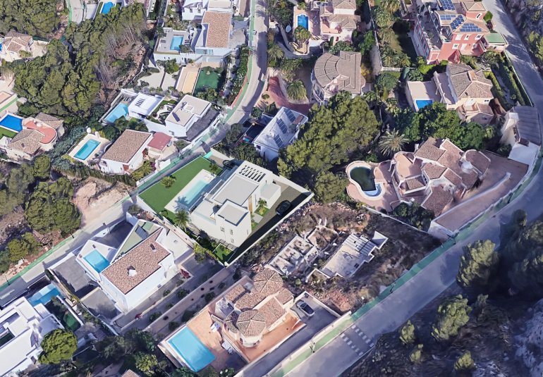 Neue Gebäude - Villa -
Altea