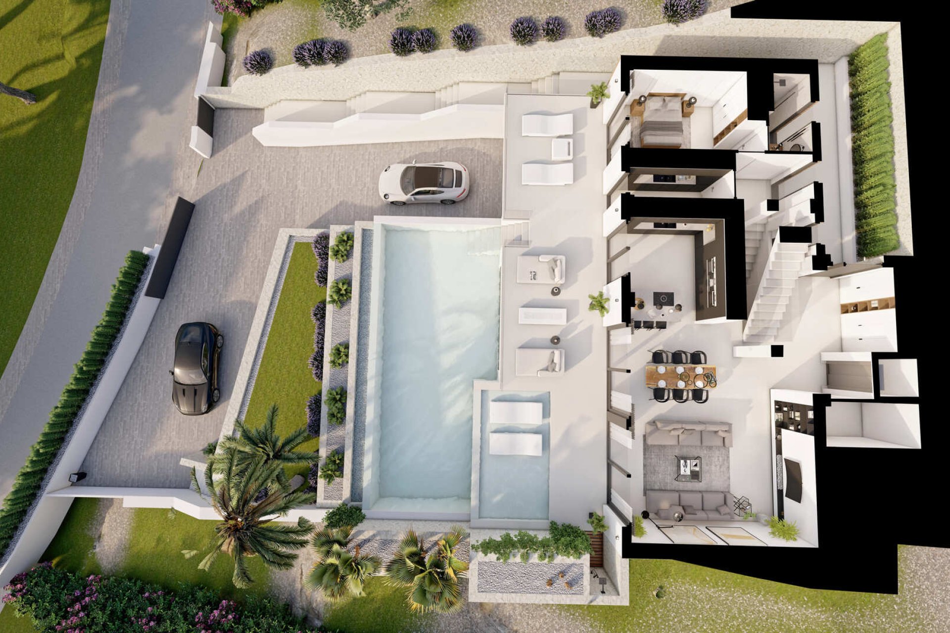 Neue Gebäude - Villa -
Altea