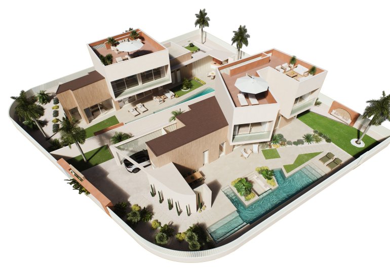 Neue Gebäude - Villa -
Dehesa de Campoamor