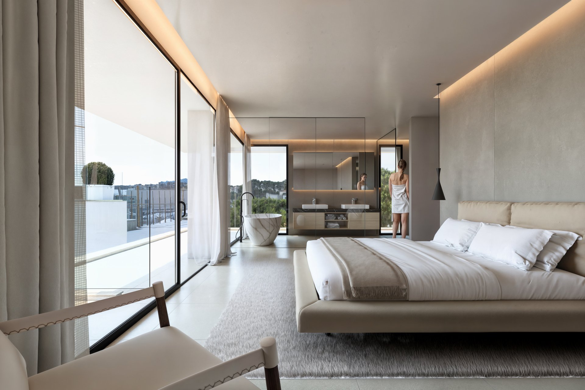 Neue Gebäude - Villa -
Moraira