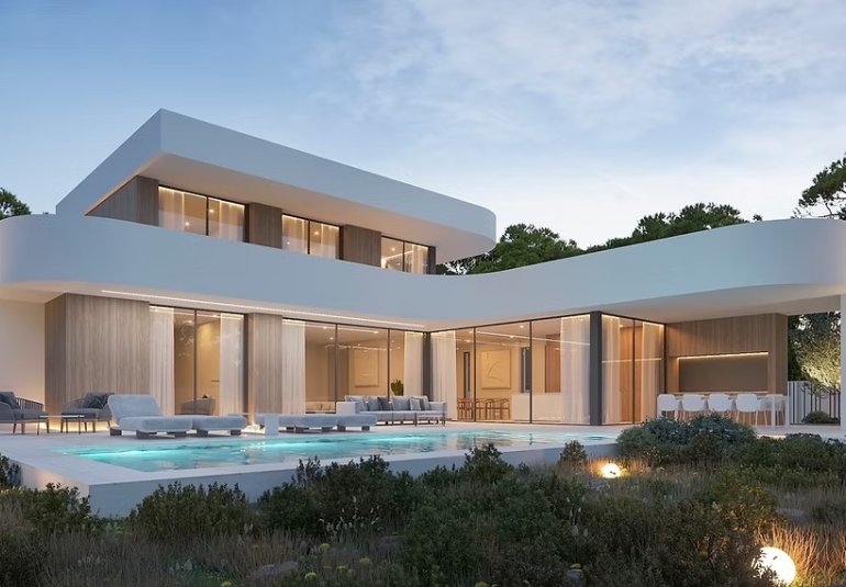 Neue Gebäude - Villa -
Moraira