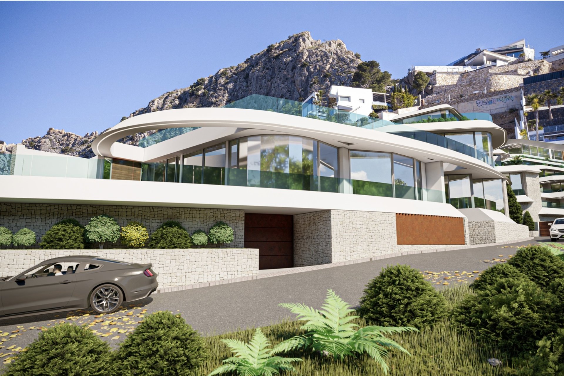 Neue Gebäude - Villa -
Pueblo Mascarat