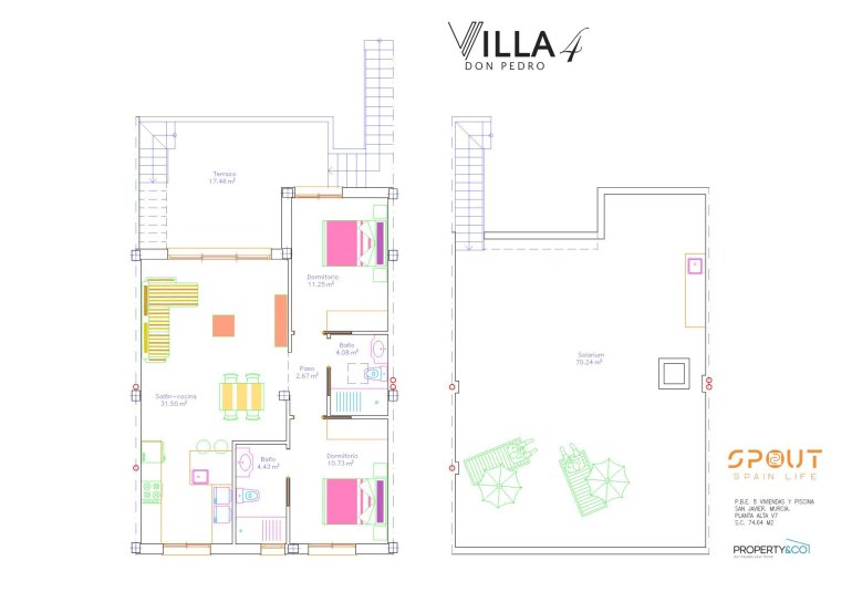 Neue Gebäude - Villa -
san javier