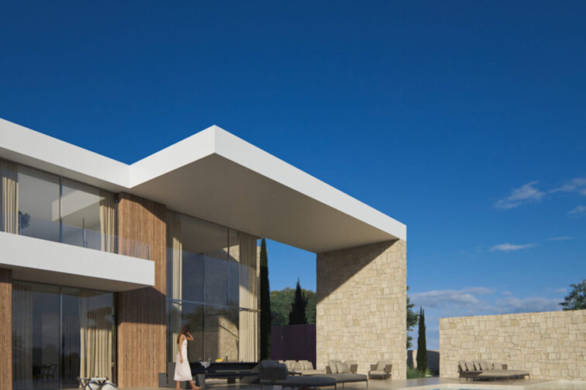 Neue Gebäude - Villa -
Teulada