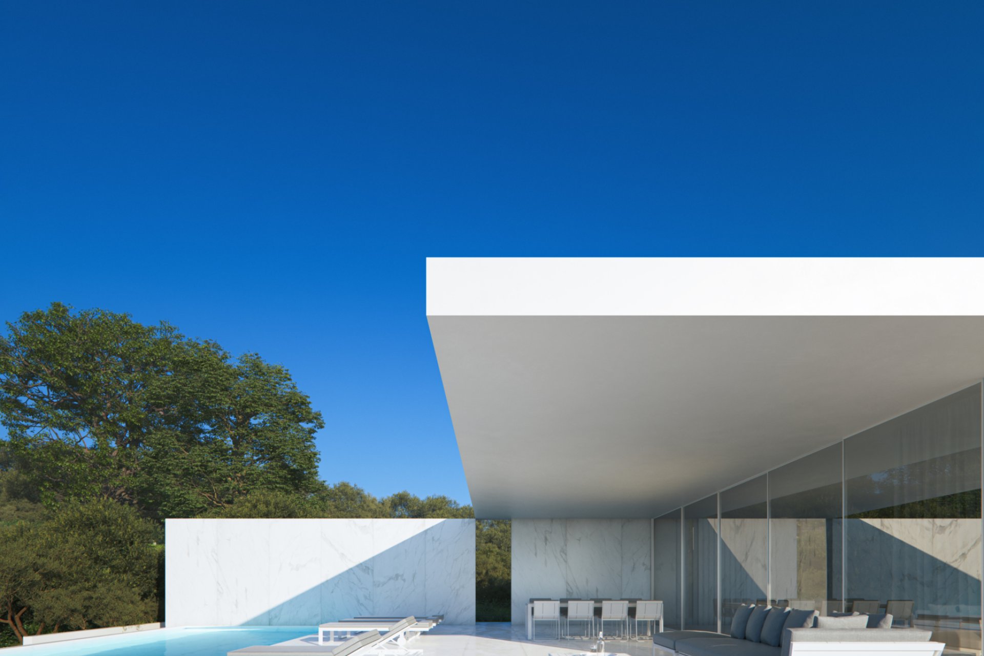 Neue Gebäude - Villa -
Teulada