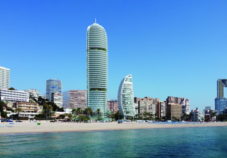 Neue Gebäude - Wohnung -
Benidorm