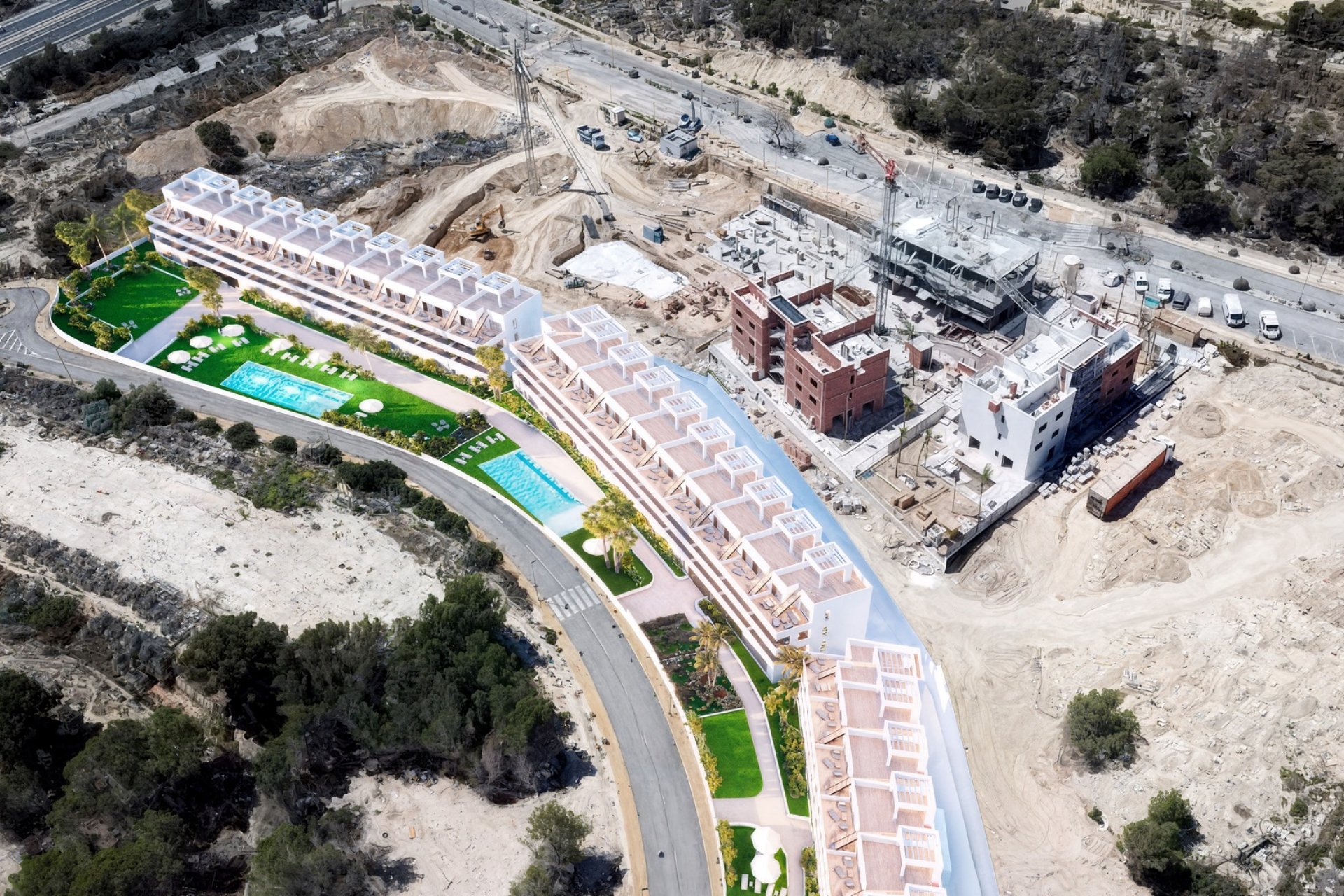 Neue Gebäude - Wohnung -
Finestrat