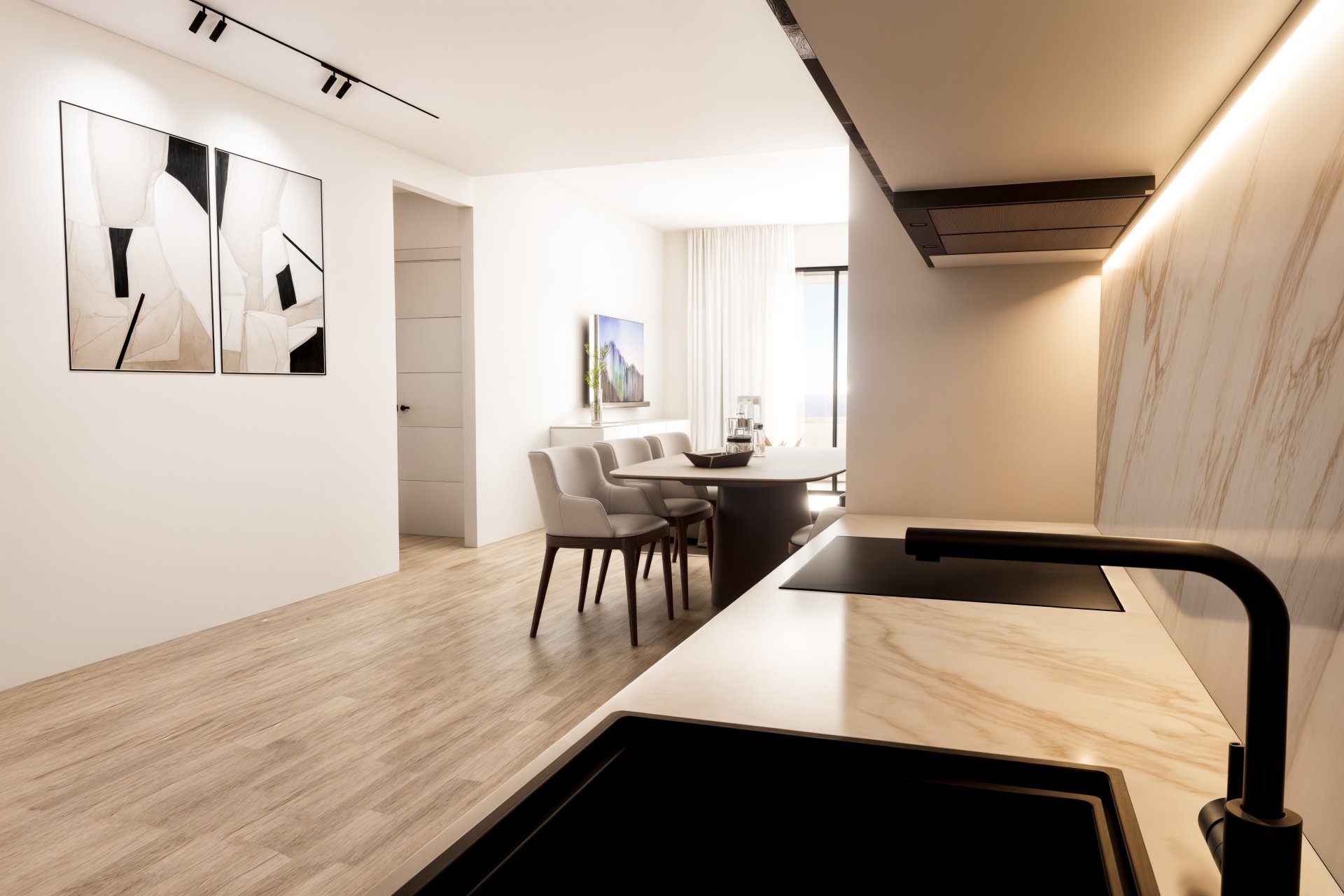 Neue Gebäude - Wohnung -
Finestrat