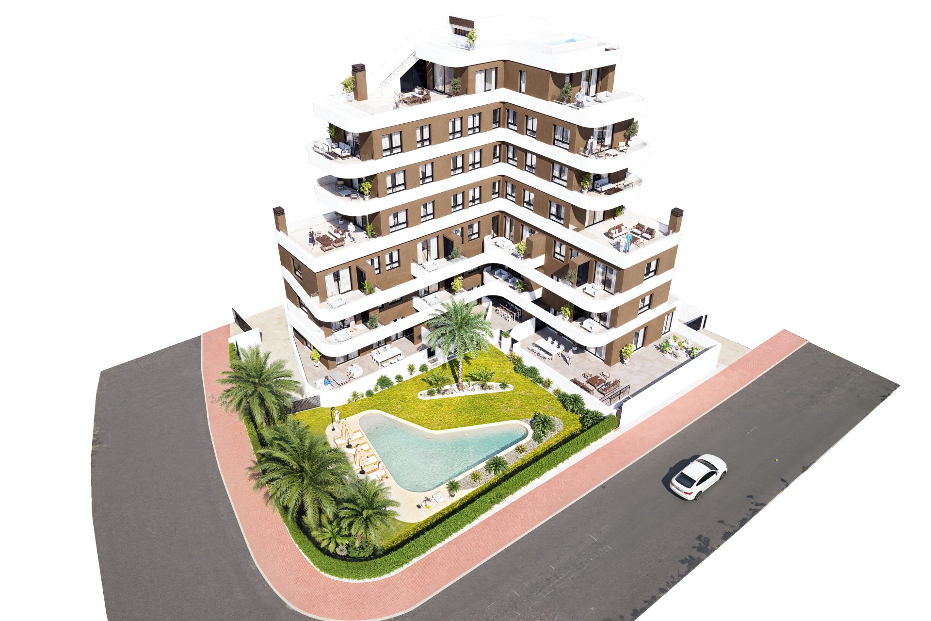 Neue Gebäude - Wohnung -
Guardamar del Segura