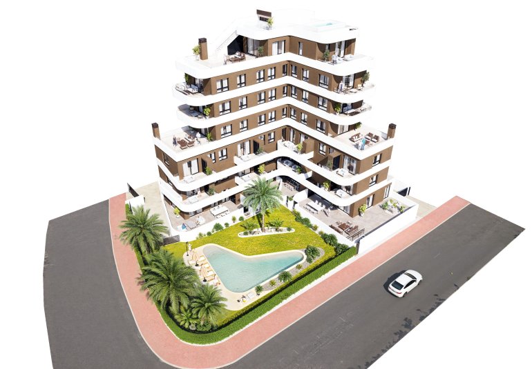 Neue Gebäude - Wohnung -
Guardamar del Segura