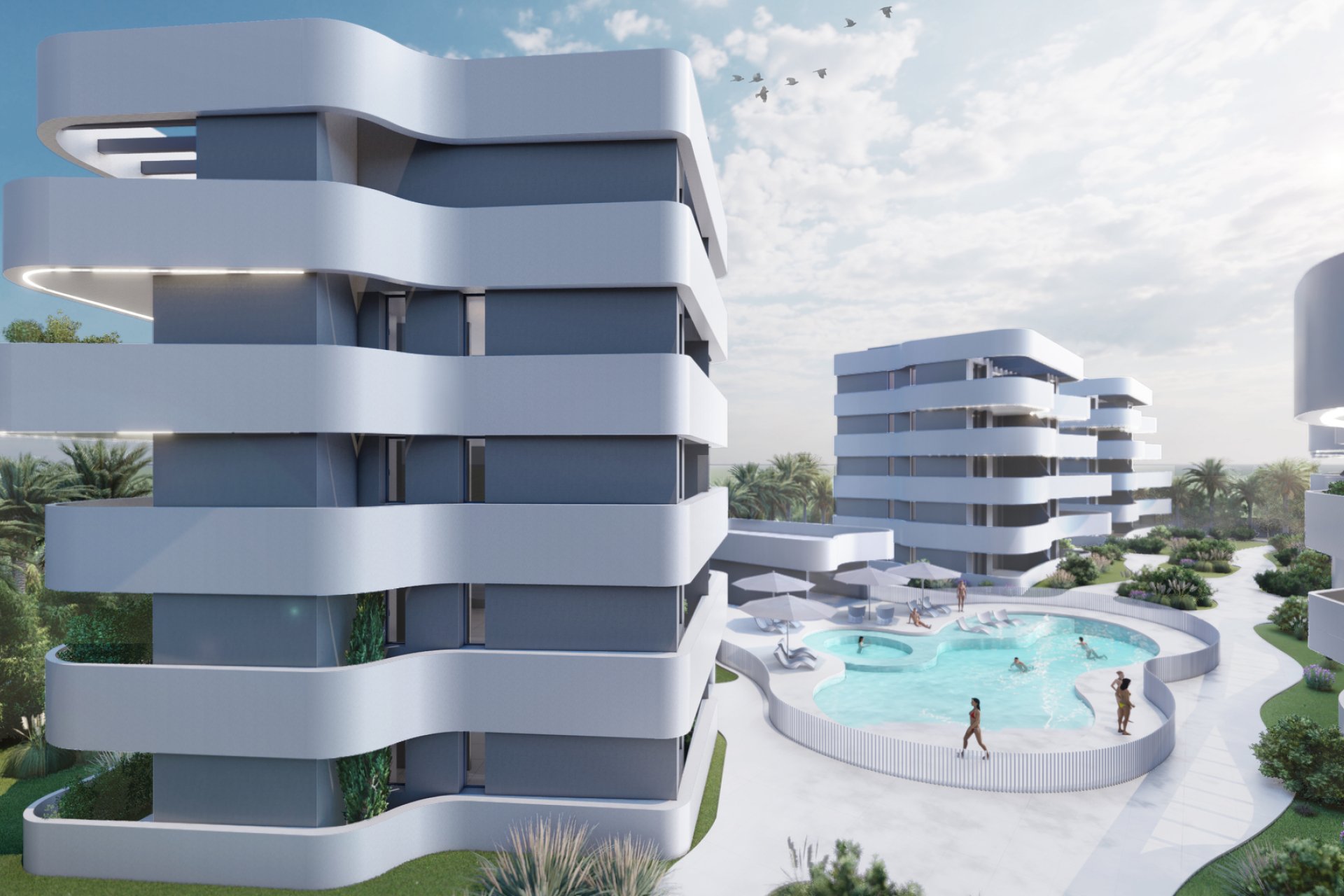 Neue Gebäude - Wohnung -
Guardamar del Segura