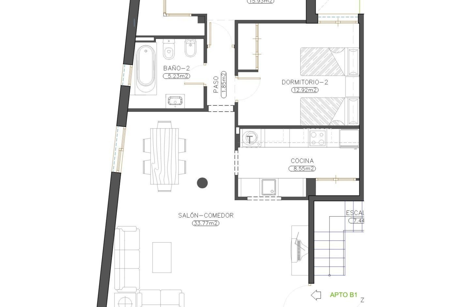 Neue Gebäude - Wohnung -
herrerías