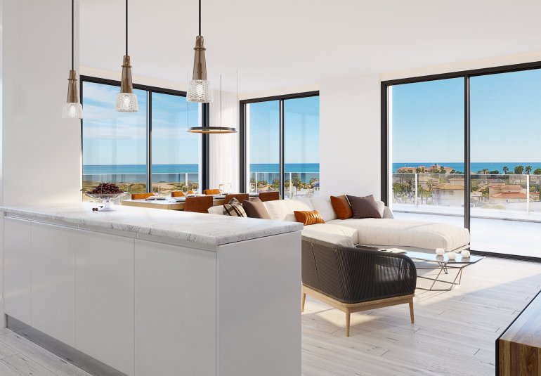 Neue Gebäude - Wohnung -
Playa Flamenca