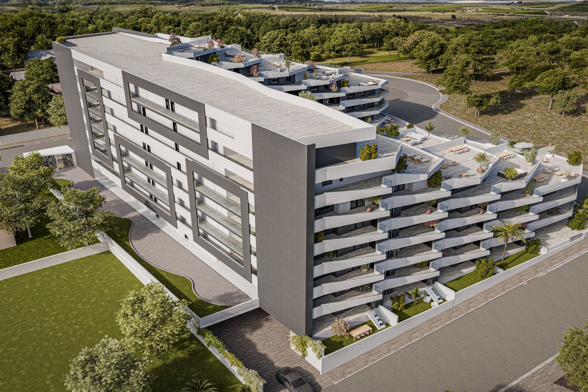 Neue Gebäude - Wohnung -
San Miguel de Salinas