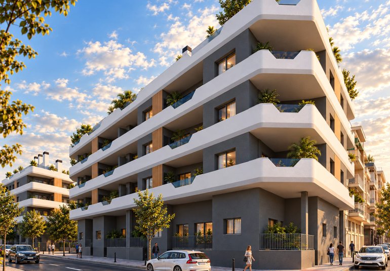 Neue Gebäude - Wohnung -
Santa Pola