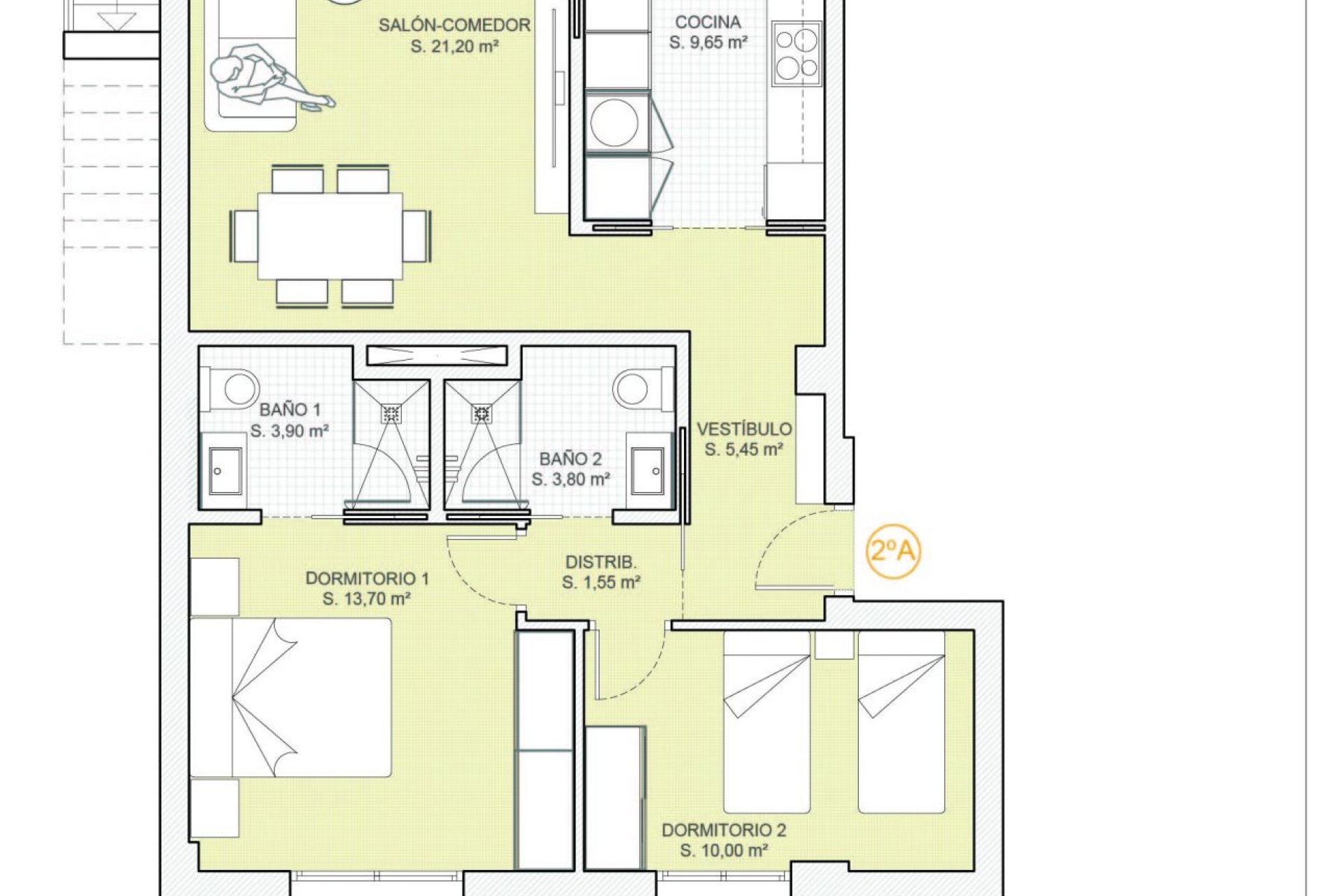 New Build - Apartment / flat -
Finestrat