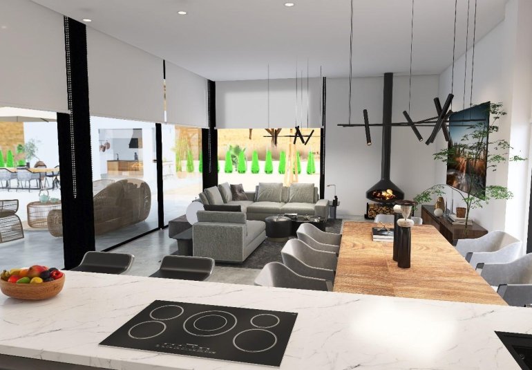 New Build - detached -
Aspe