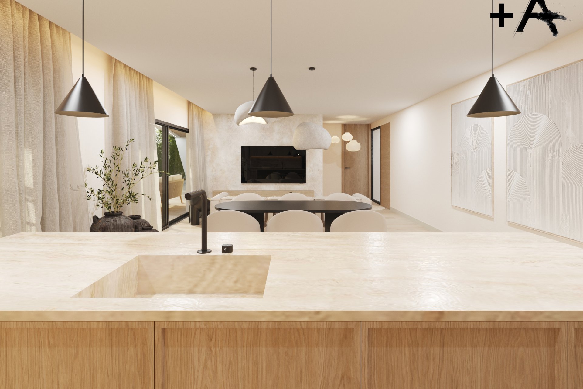 New Build - detached -
Polop