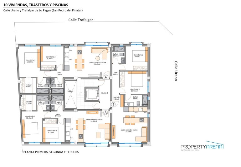 New Build - Penthouse -
lo pagán (san pedro del pinatar)