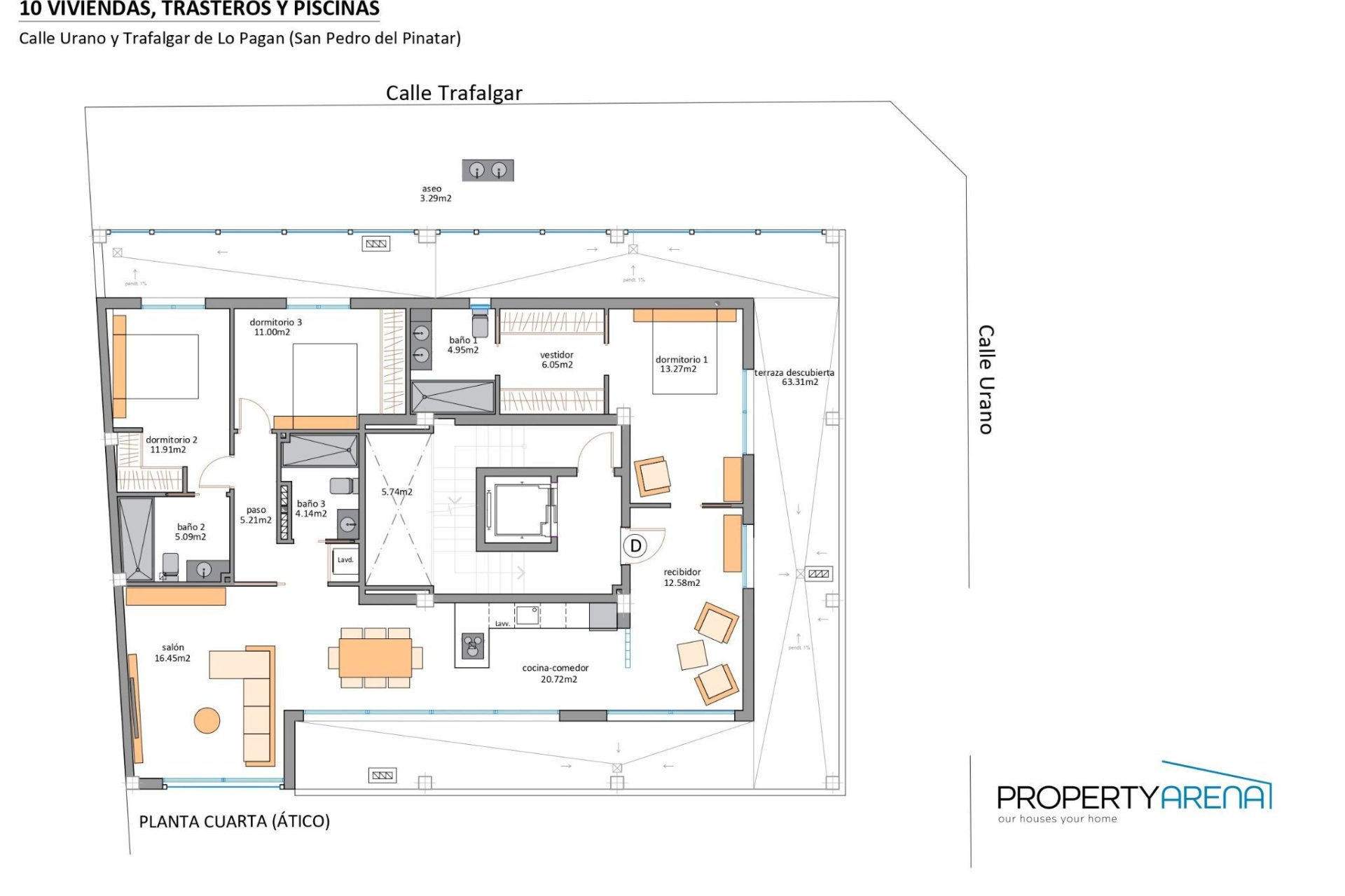 New Build - Penthouse -
lo pagán (san pedro del pinatar)