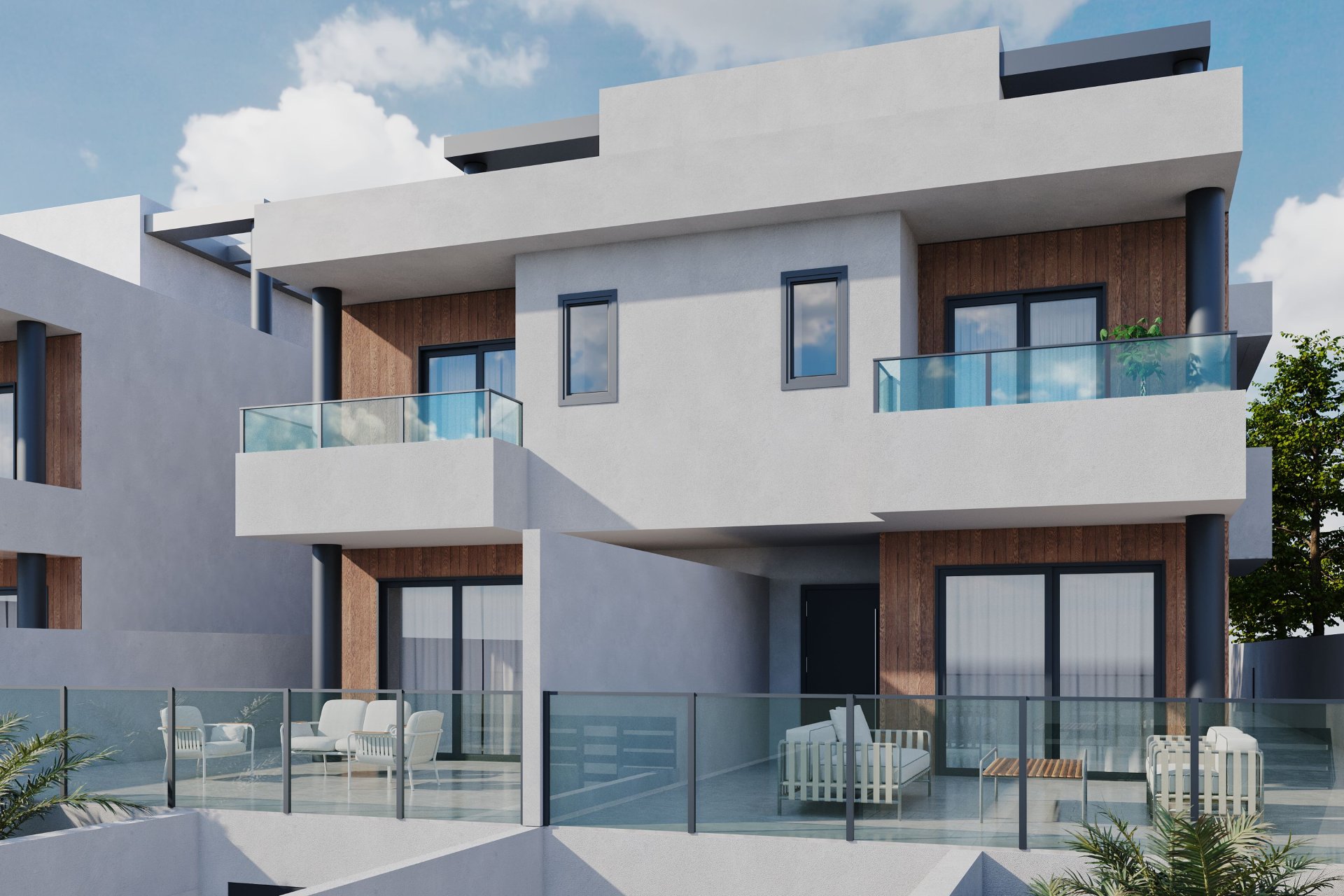 New Build - terraced -
Benferri