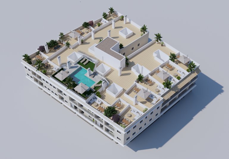 Nieuwbouw Woningen - Appartement / flat -
Algorfa