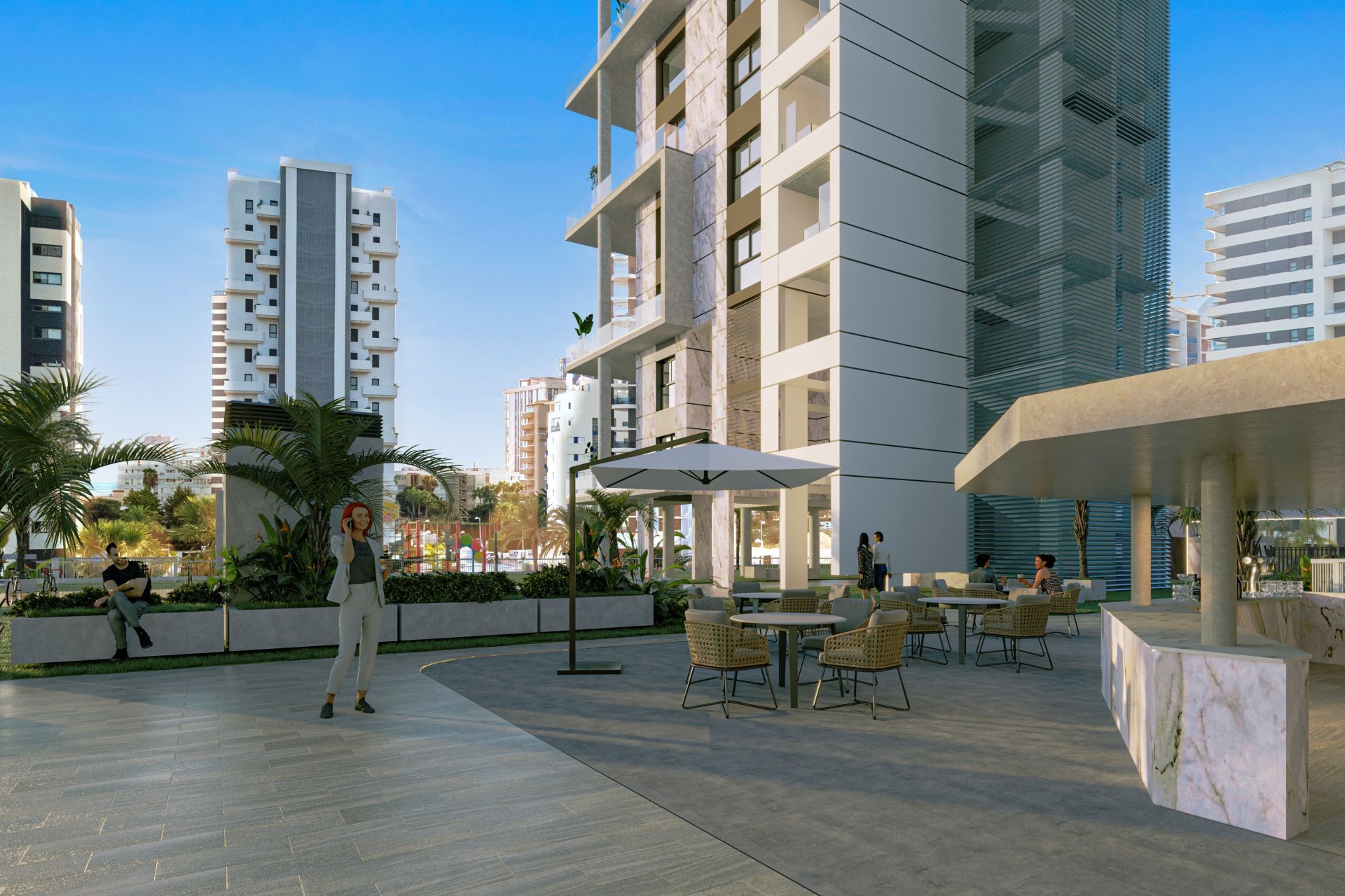 Nieuwbouw Woningen - Appartement / flat -
Calpe