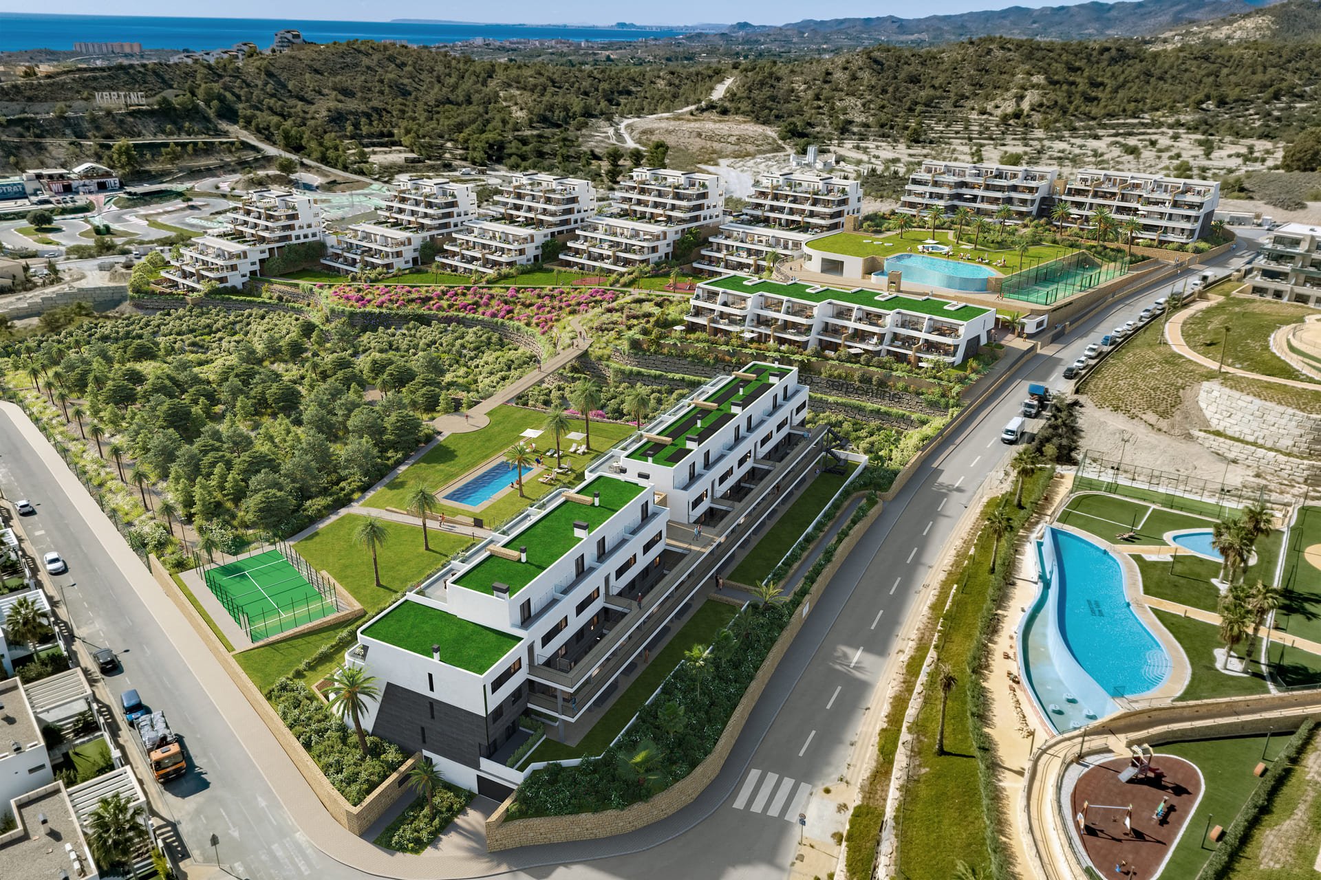 Nieuwbouw Woningen - Appartement / flat -
Finestrat