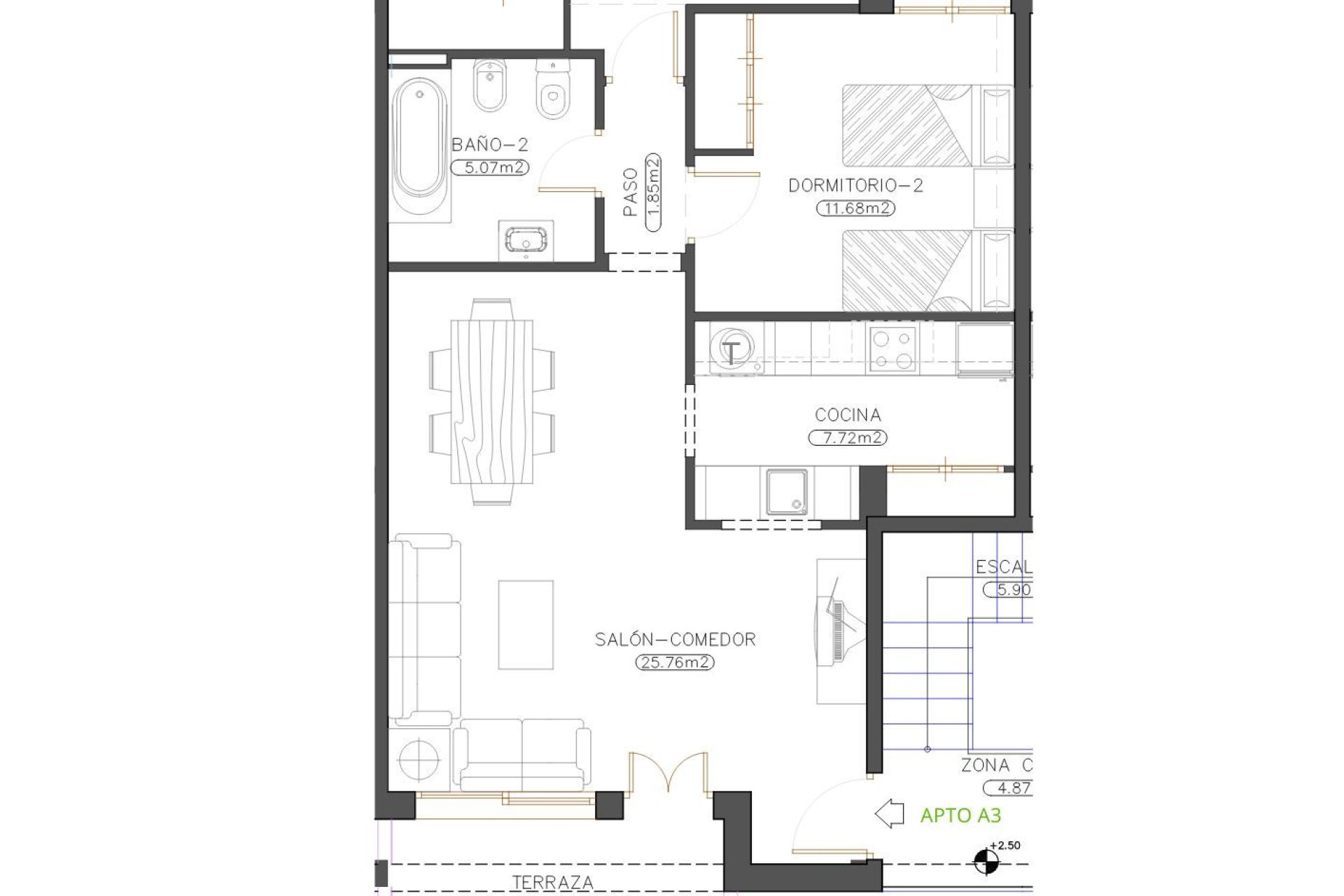 Nieuwbouw Woningen - Appartement / flat -
herrerías (almería)