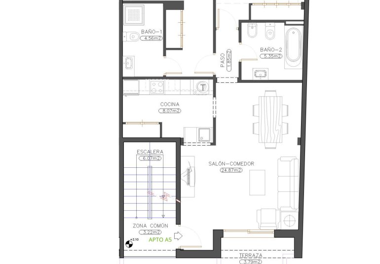Nieuwbouw Woningen - Appartement / flat -
herrerías (almería)