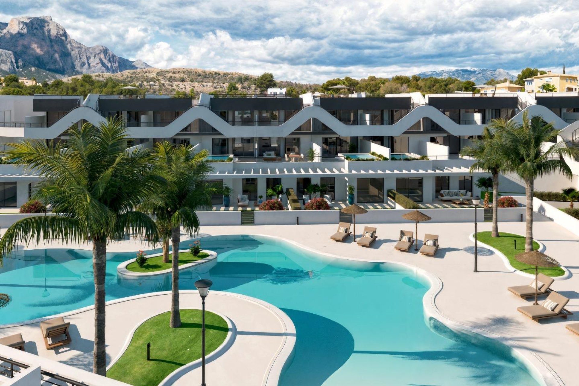 Nieuwbouw Woningen - Appartement / flat -
l'Alfas del Pi - Colonia Escandinavia-Cautivador