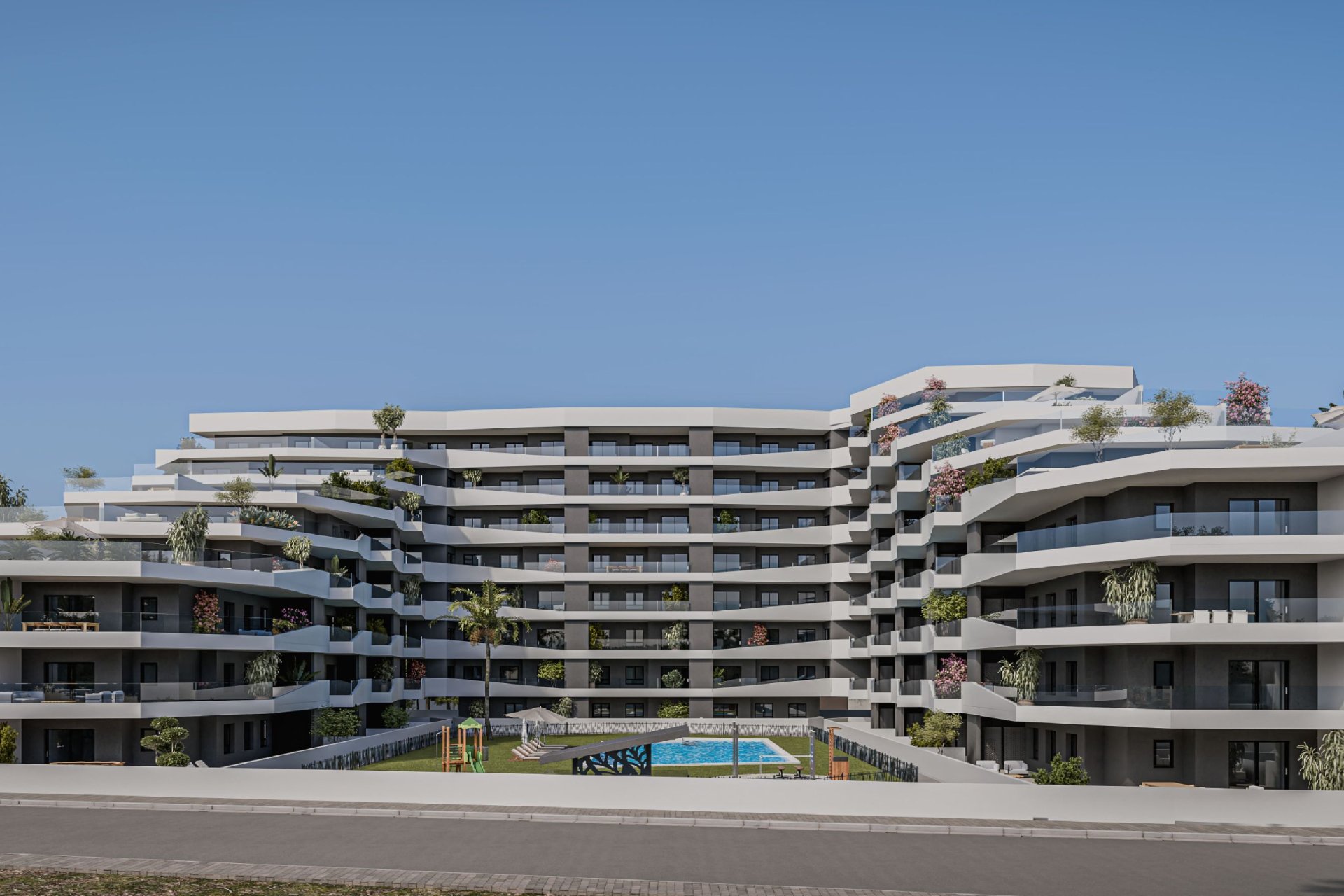 Nieuwbouw Woningen - Appartement / flat -
San Miguel de Salinas