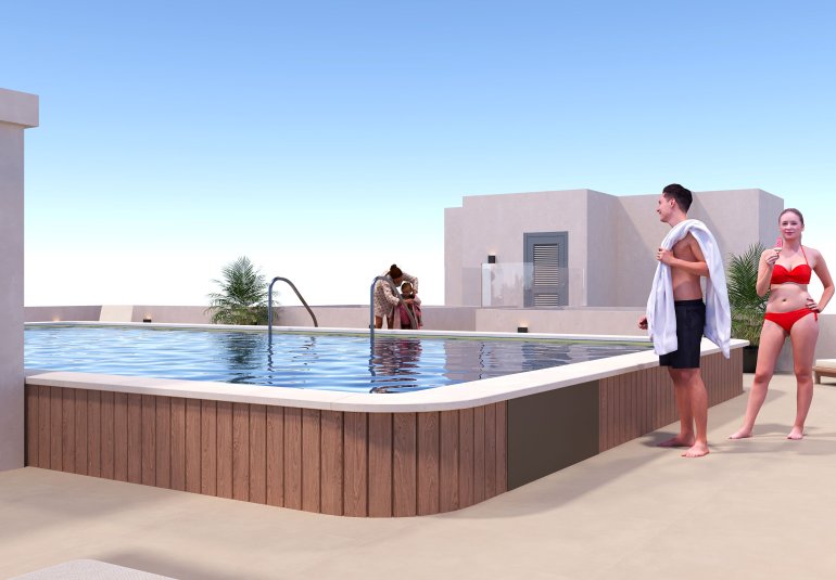Nieuwbouw Woningen - Appartement / flat -
San Miguel de Salinas