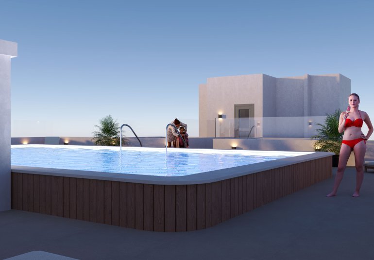 Nieuwbouw Woningen - Appartement / flat -
San Miguel de Salinas