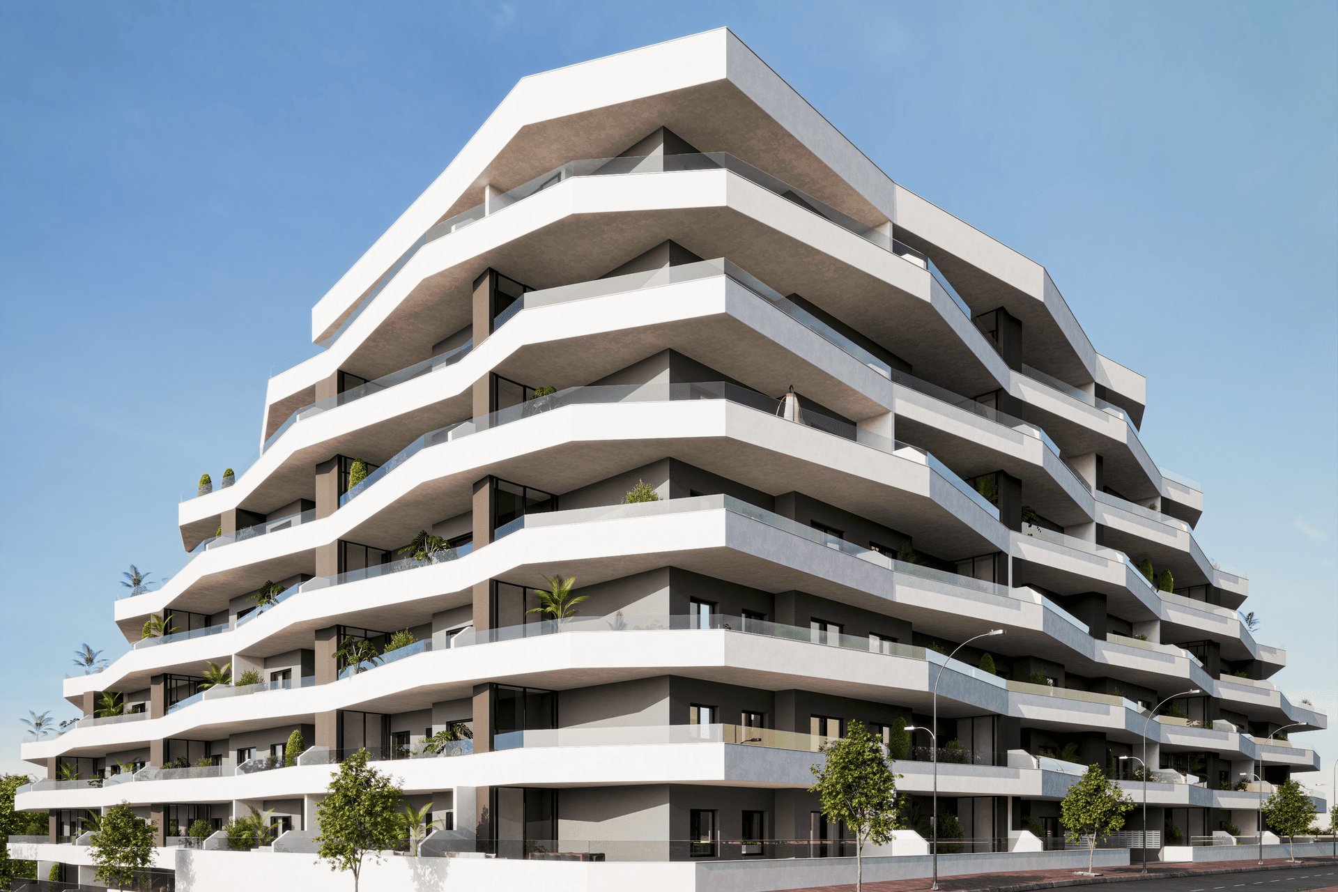 Nieuwbouw Woningen - Appartement / flat -
San Miguel de Salinas