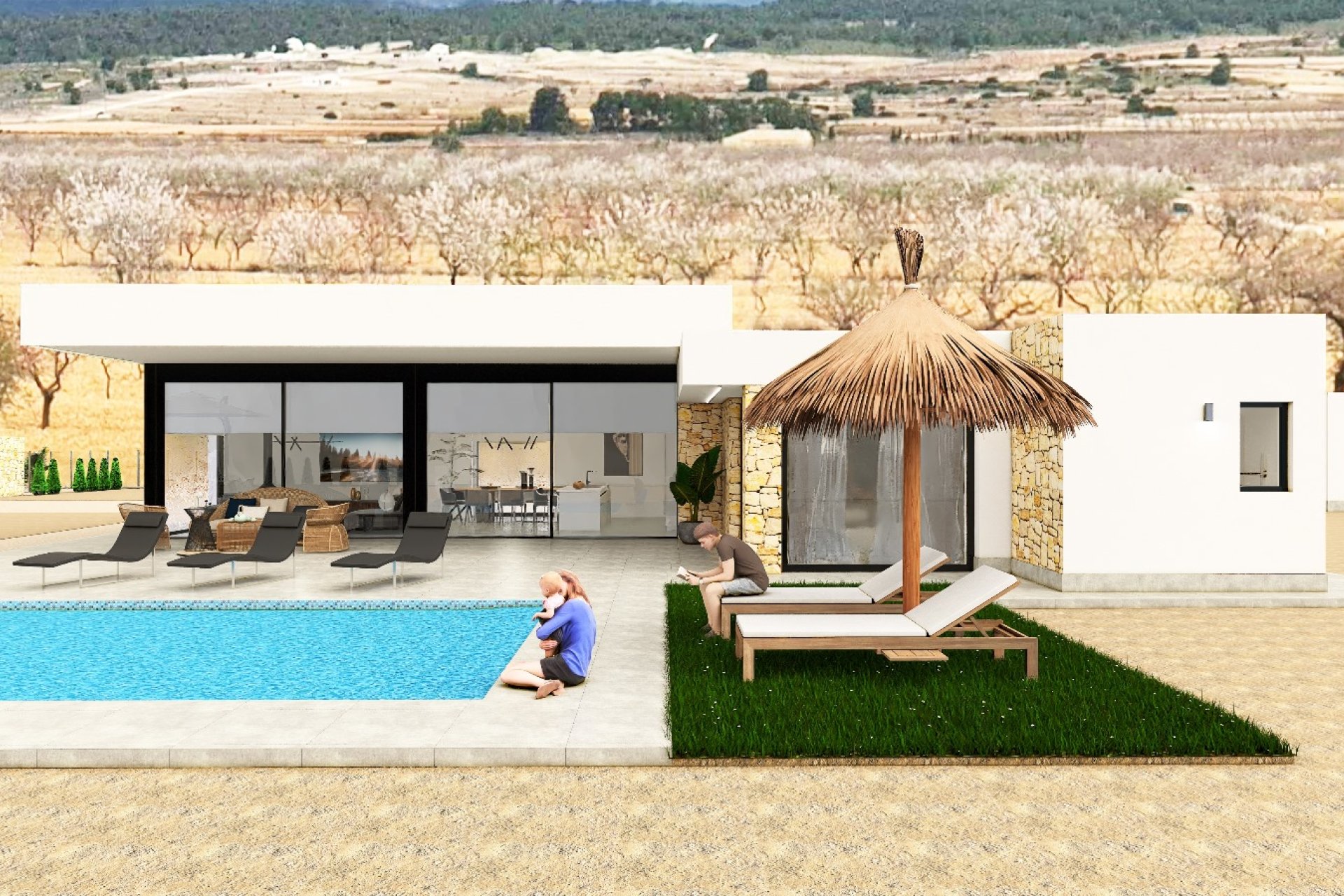 Nieuwbouw Woningen - Herenhuis -
Pinoso