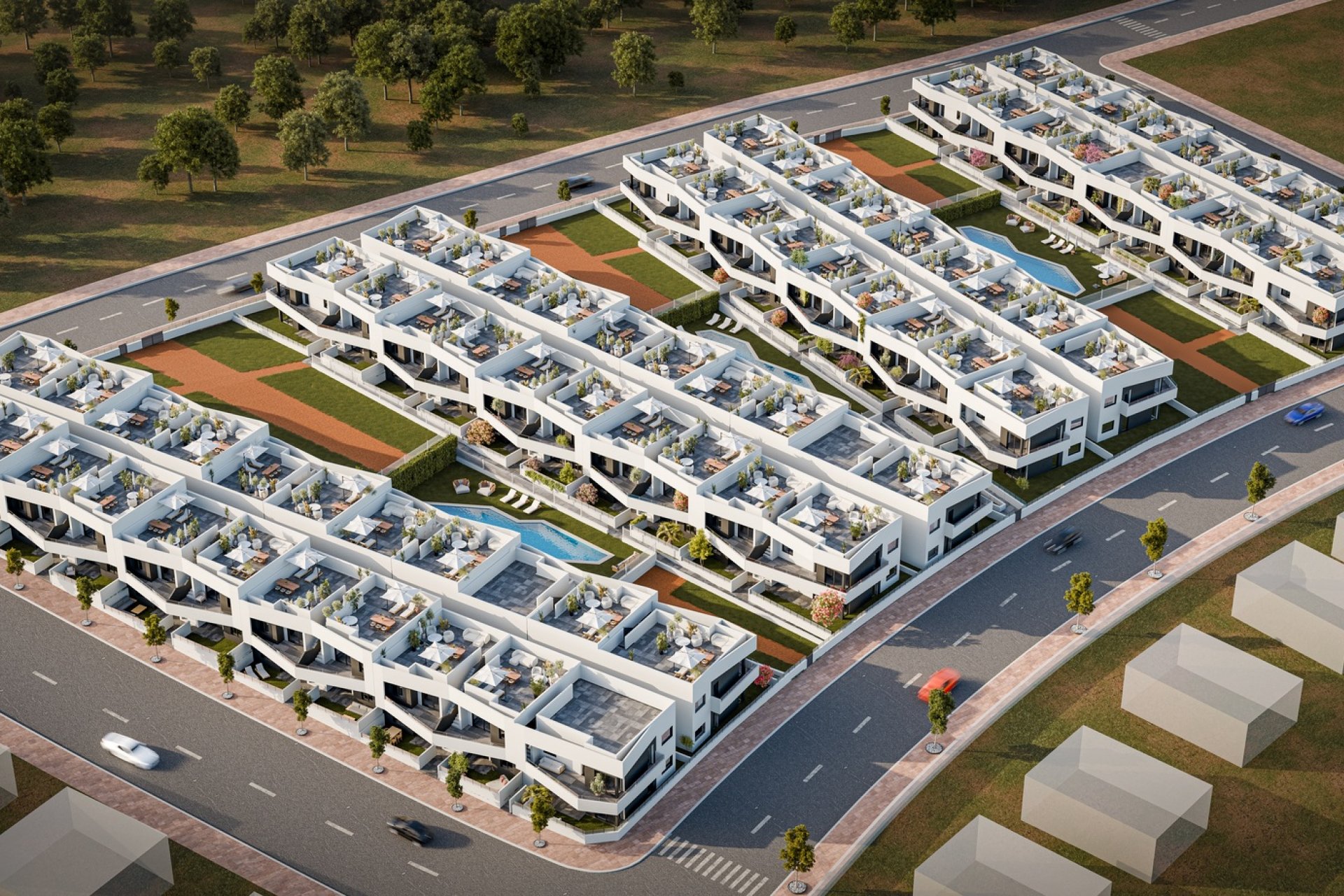 Nieuwbouw Woningen - low-bungalow -
San Miguel de Salinas