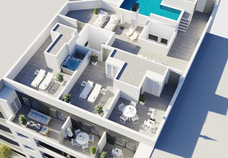 Nieuwbouw Woningen - Penthouse -
Torrevieja