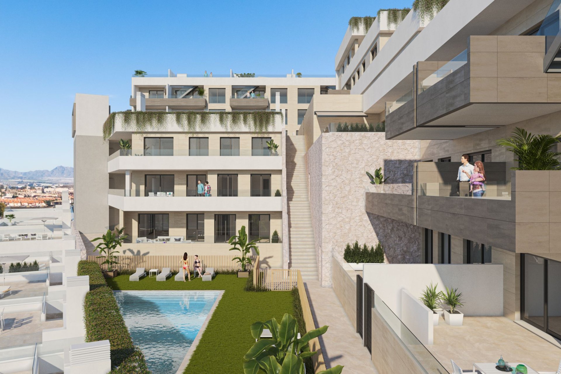 Nouvelle construction - Appartement -
Águilas